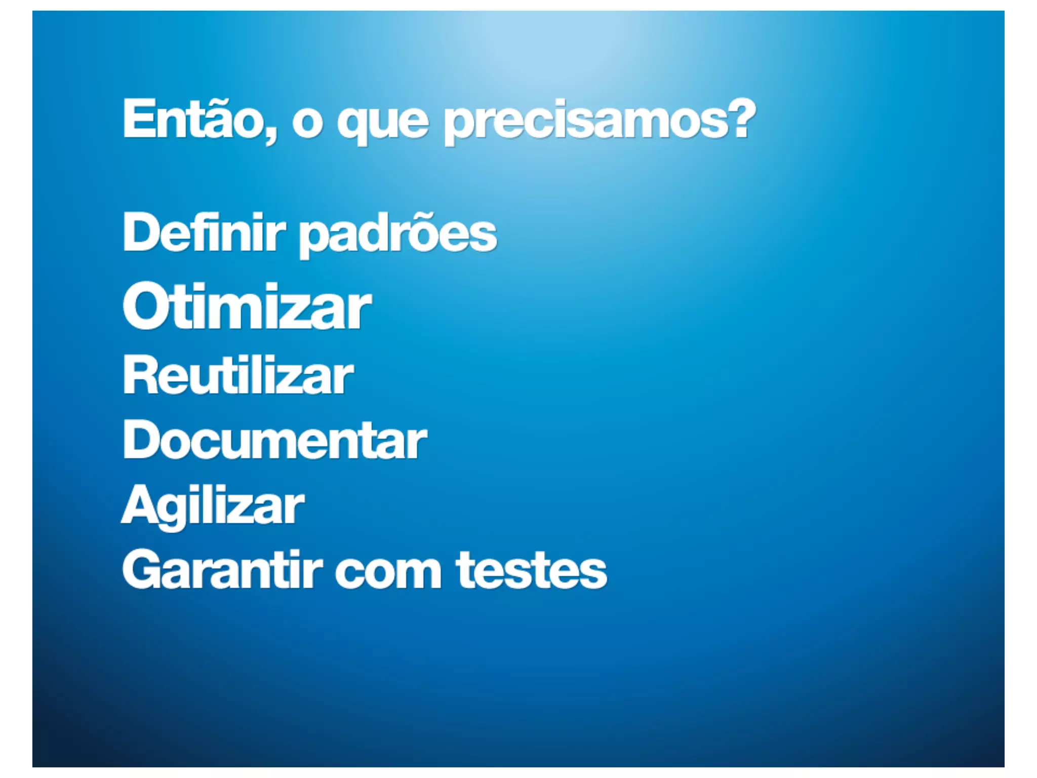 Standards @Peixe Urbano