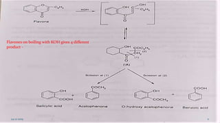 Flavones on boiling with KOH gives 4 different
product -
24-12-2019 11
 
