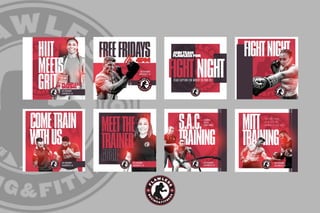Boxing Gym Social Media Package