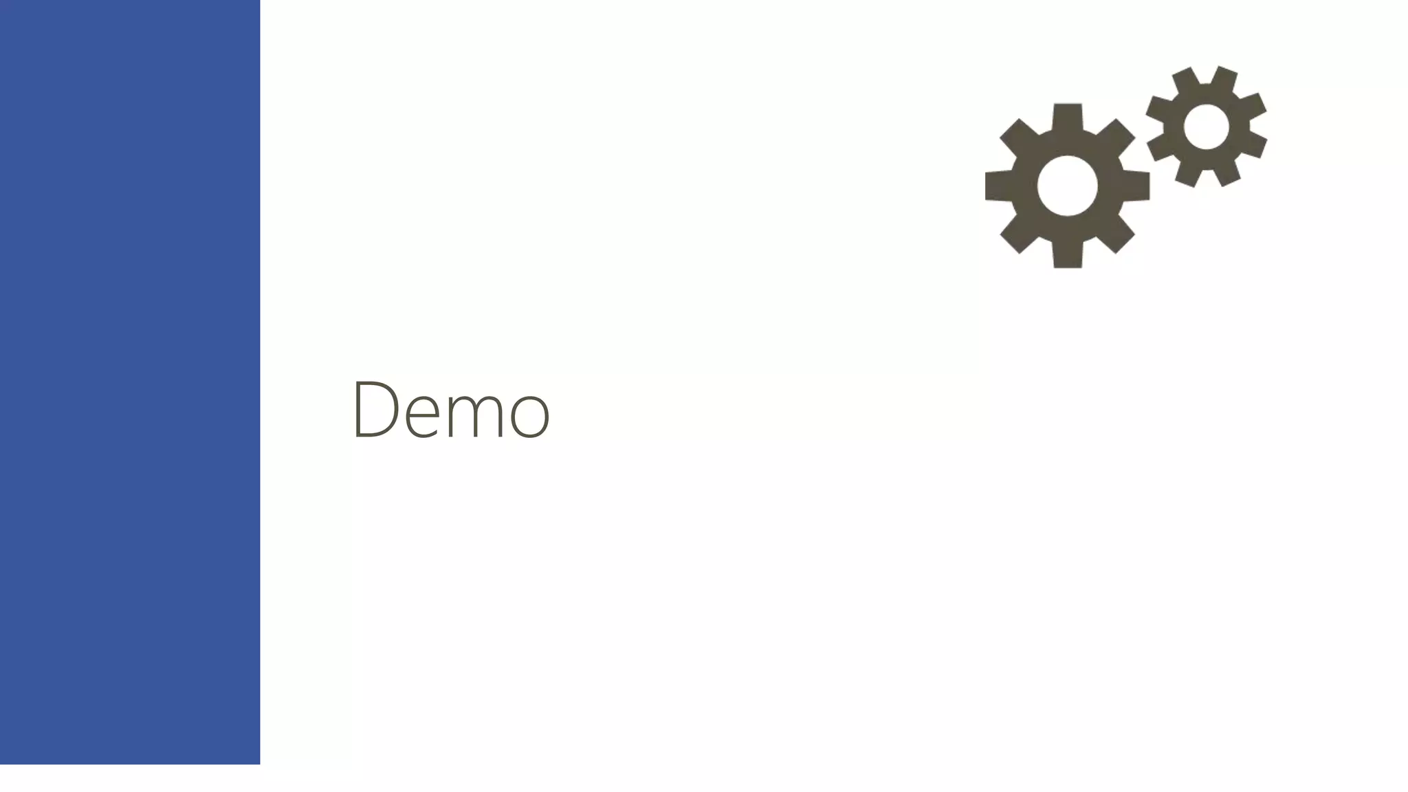 Demo
 