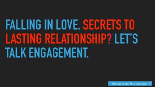 GET MORE THAN A FREE MEAL & A ONE NIGHT STAND. / CHRISTINA THOMAS @GOEPICURISTA
RELATIONSHIP BUILDING
▸Maintain contact. R...