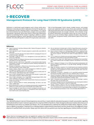 Flccc Protocol Flccc alliance-i-recover-management-protocol-for-long-haul-covid-19 ...
