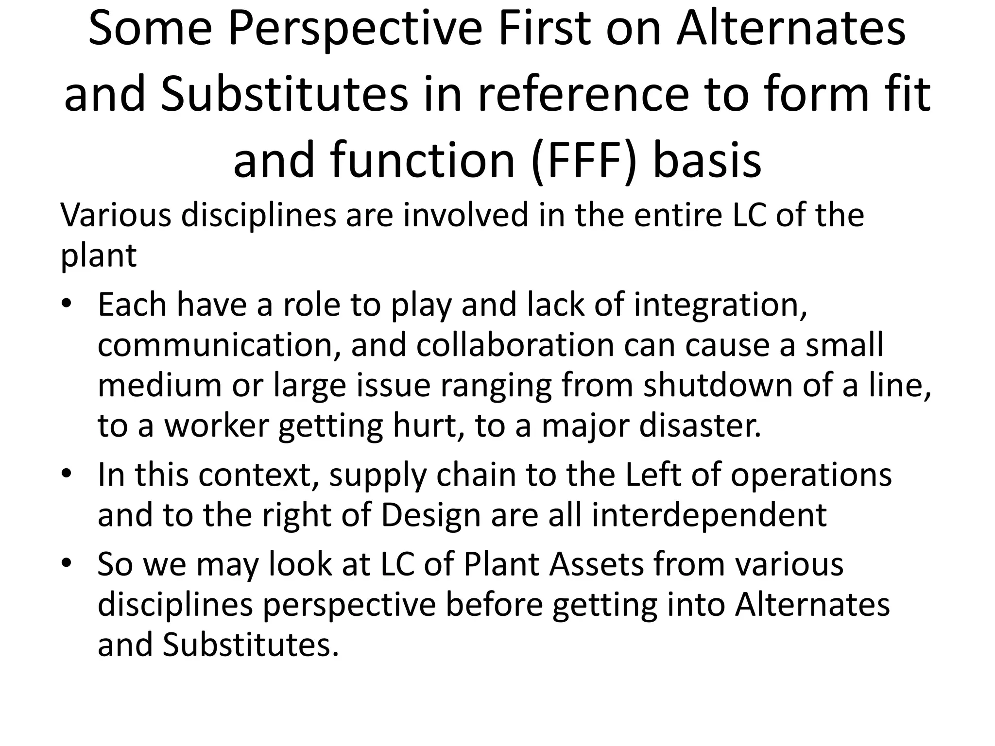 Best Practices and industry definition overview of Substitutes and Al…