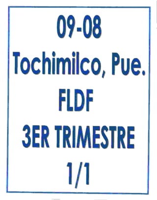 09-
Tochlmilco, Pue.
FLDF
3ERIRIME§IRE
UI
 