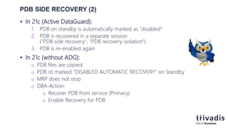 New Features for Multitenant in Oracle Database 21c | PPTX