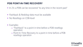 New Features for Multitenant in Oracle Database 21c | PPTX