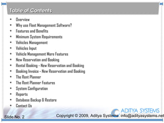 Fleet Management System | PPT
