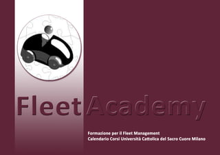 Fleet academy catalogo formativo milano