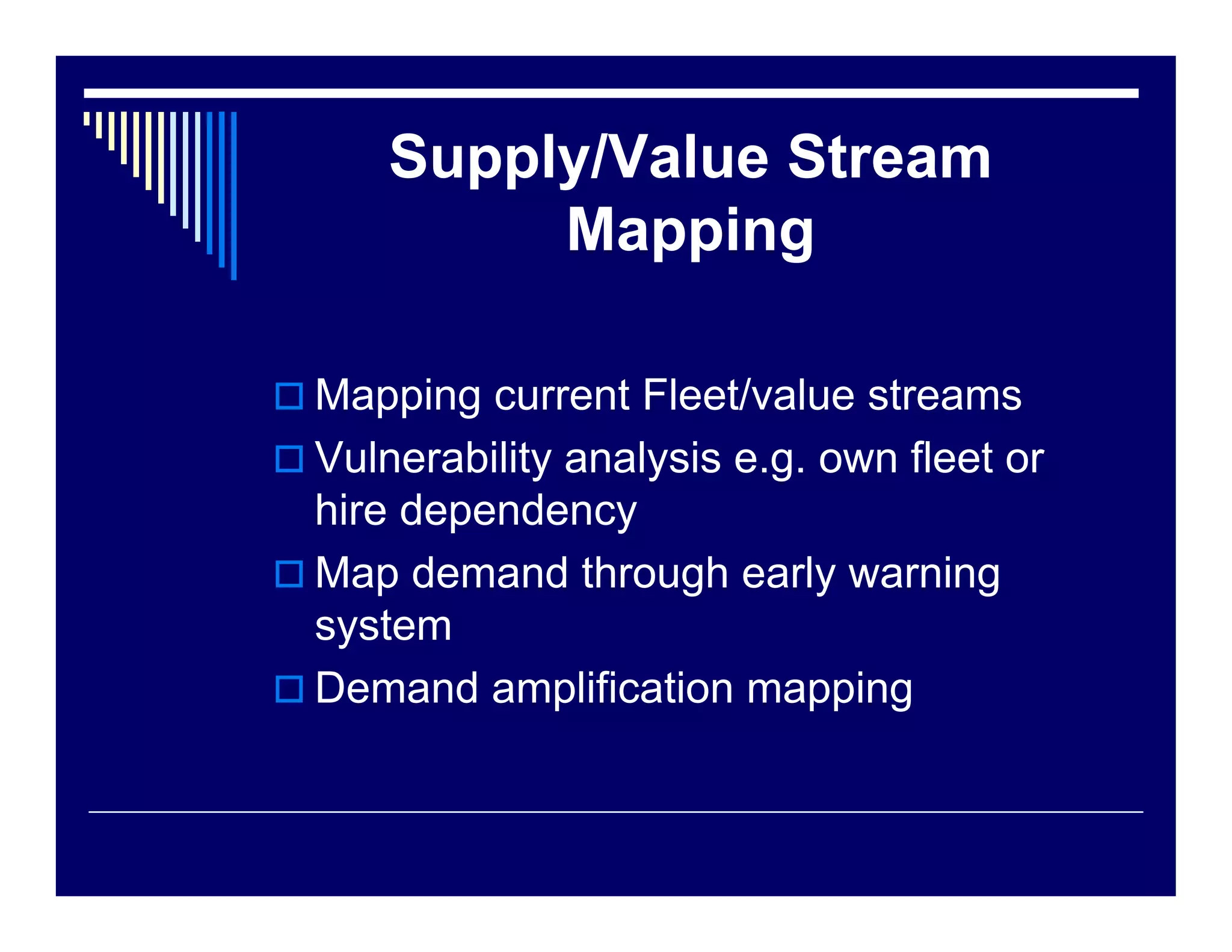 Fleet Challenges in the Humanitarian Community