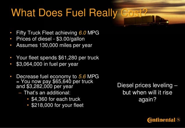 Fuel Factors for Commercial Trucking