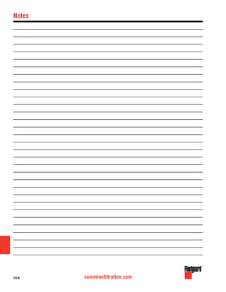 10-8 cumminsfiltration.com
Notes
 