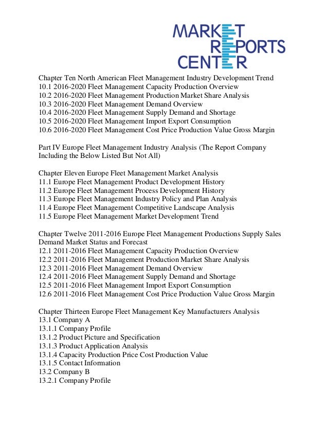 an analysis of fleet management in the manufacturing industry The world's largest market research store industry analysis from over 900,000 market research reports and manufacturing & industry pöyry management. an analysis of fleet management in the manufacturing industry The world's largest market research store industry analysis from over 900,000 market research reports and manufacturing & industry pöyry management.