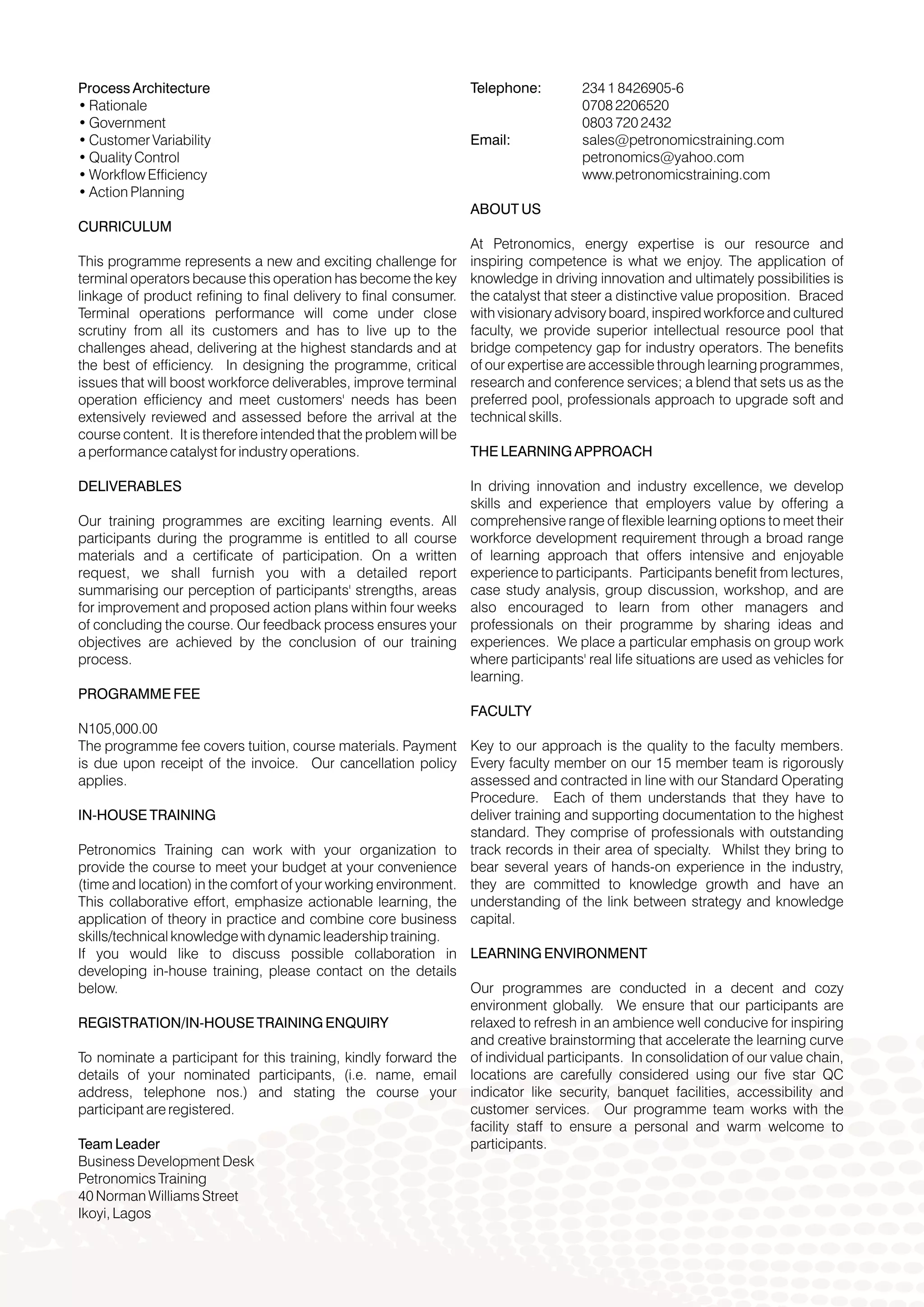 Fleet process management