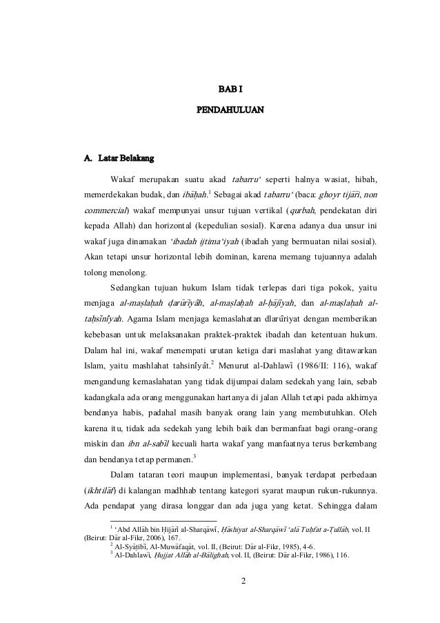 Makalah Tentang Wakaf Lengkap makalahf