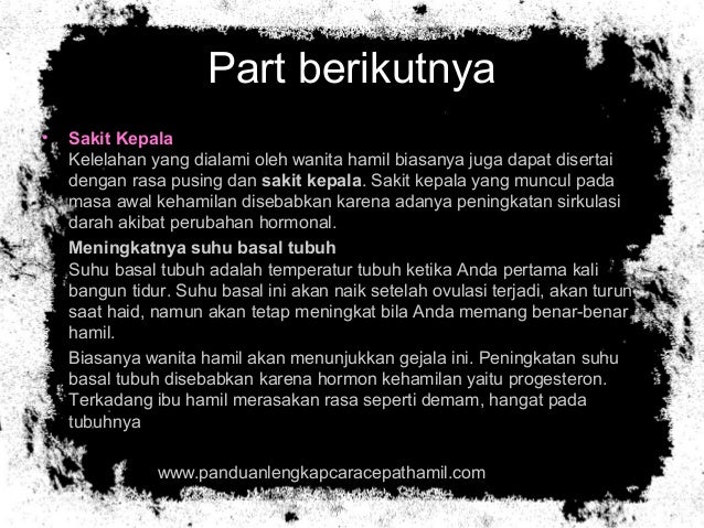 Flek tanda awal kehamilan seperti apa