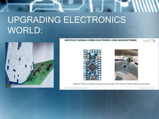 UPGRADING ELECTRONICS
WORLD:
 