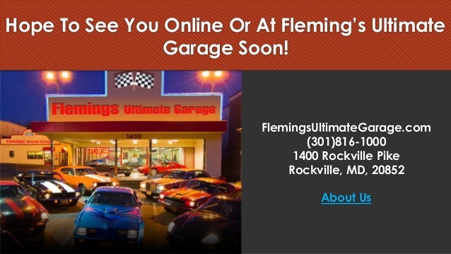Flemings Ultimate Garage Buy Classic Cars Online