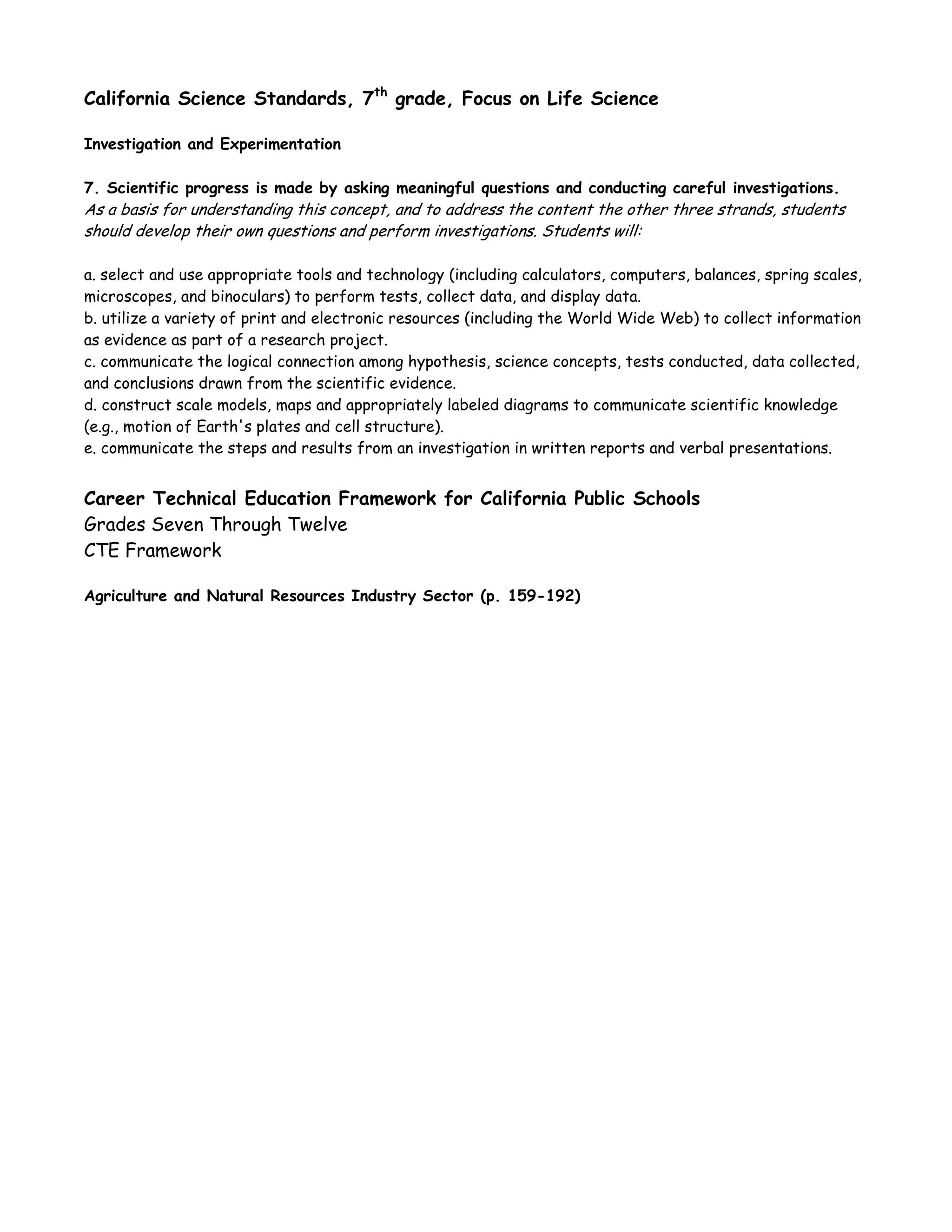 Fleming Tech Unit Sci Stand And Framework DOCX Science Fleming tech unit sci stand and framework docx science