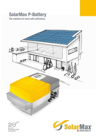 SolarMax P-Battery
The solution for more self-sufficiency
 