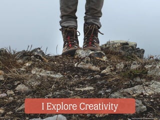 I Explore Creativity
https://unsplash.com/photos/4F1ijaoCTlg
 
