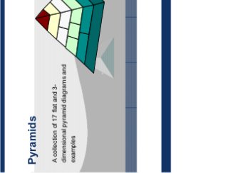 Pyramids
A collection of 17 flat and 3-
dimensional pyramid diagrams and
examples
 