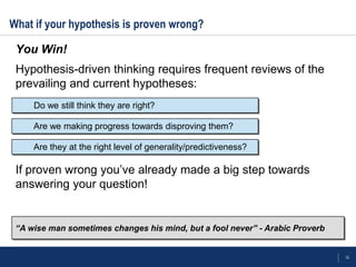 Flevy.com - Structured Problem Solving & Hypothesis Generation | PDF
