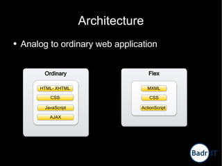 Engaging Rich Internet Applications using Flex