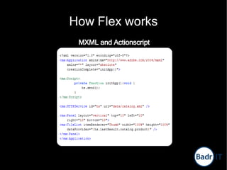 Engaging Rich Internet Applications using Flex