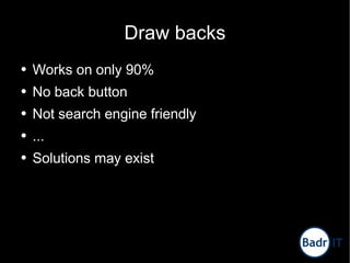 Engaging Rich Internet Applications using Flex