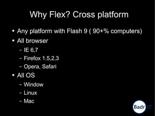 Engaging Rich Internet Applications using Flex