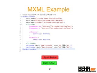 MXML Example 11 
