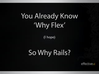 Flex And Rails