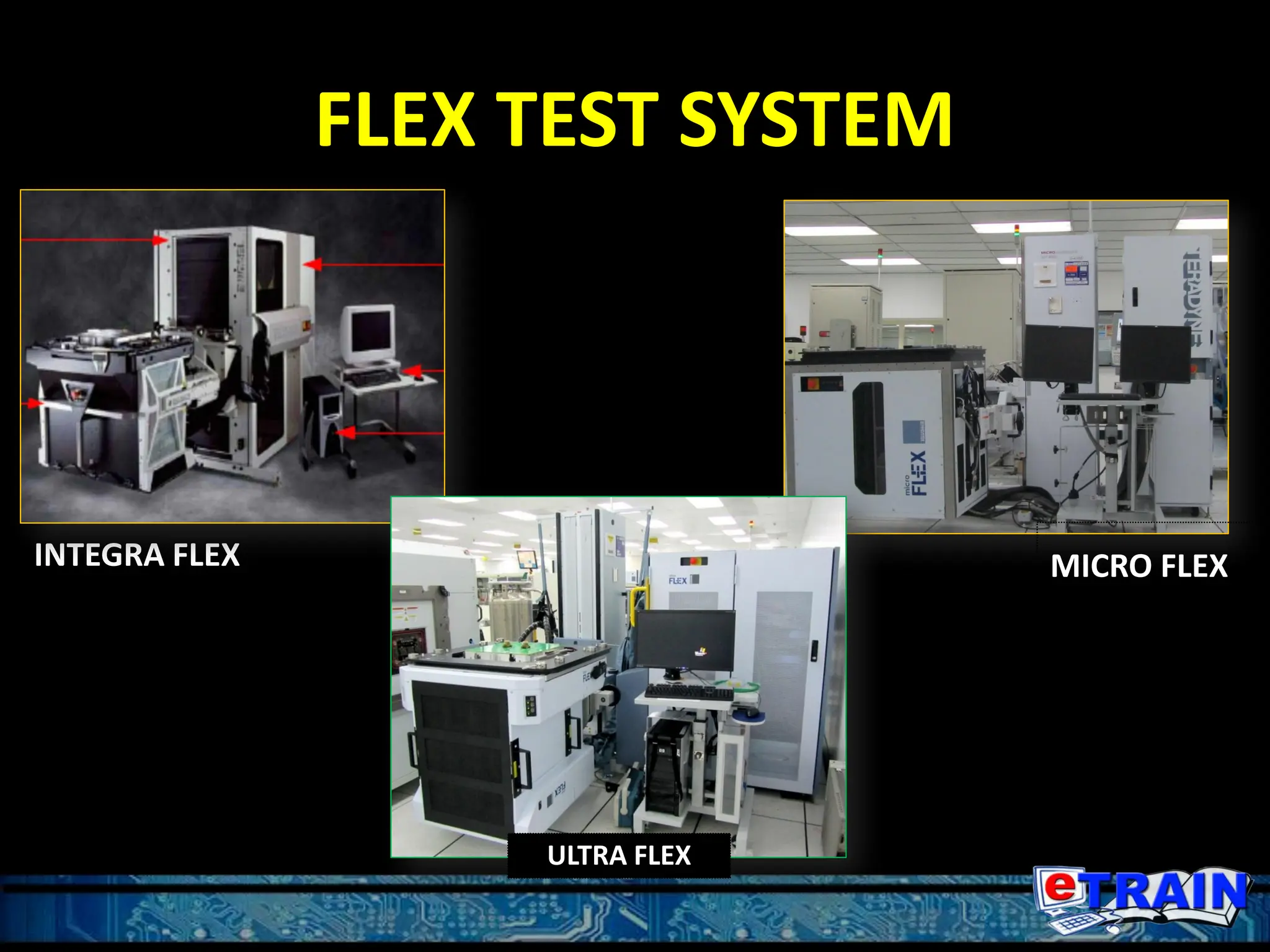 FLEX TEST SYSTEM
INTEGRA FLEX MICRO FLEX
ULTRA FLEX
 