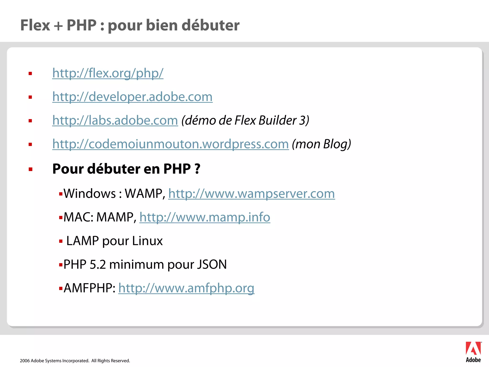 Flex Php E Seminar Fr