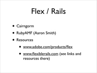 Flex Rails Pres