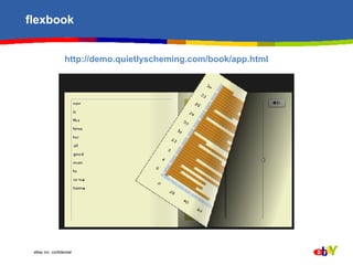 flexbook http://demo.quietlyscheming.com/book/app.html   