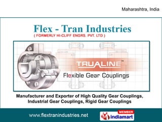 Manufacturer and Exporter of High Quality Gear Couplings, Industrial Gear Couplings, Rigid Gear Couplings Maharashtra, India 