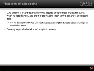 Flex 3 Deep Dive