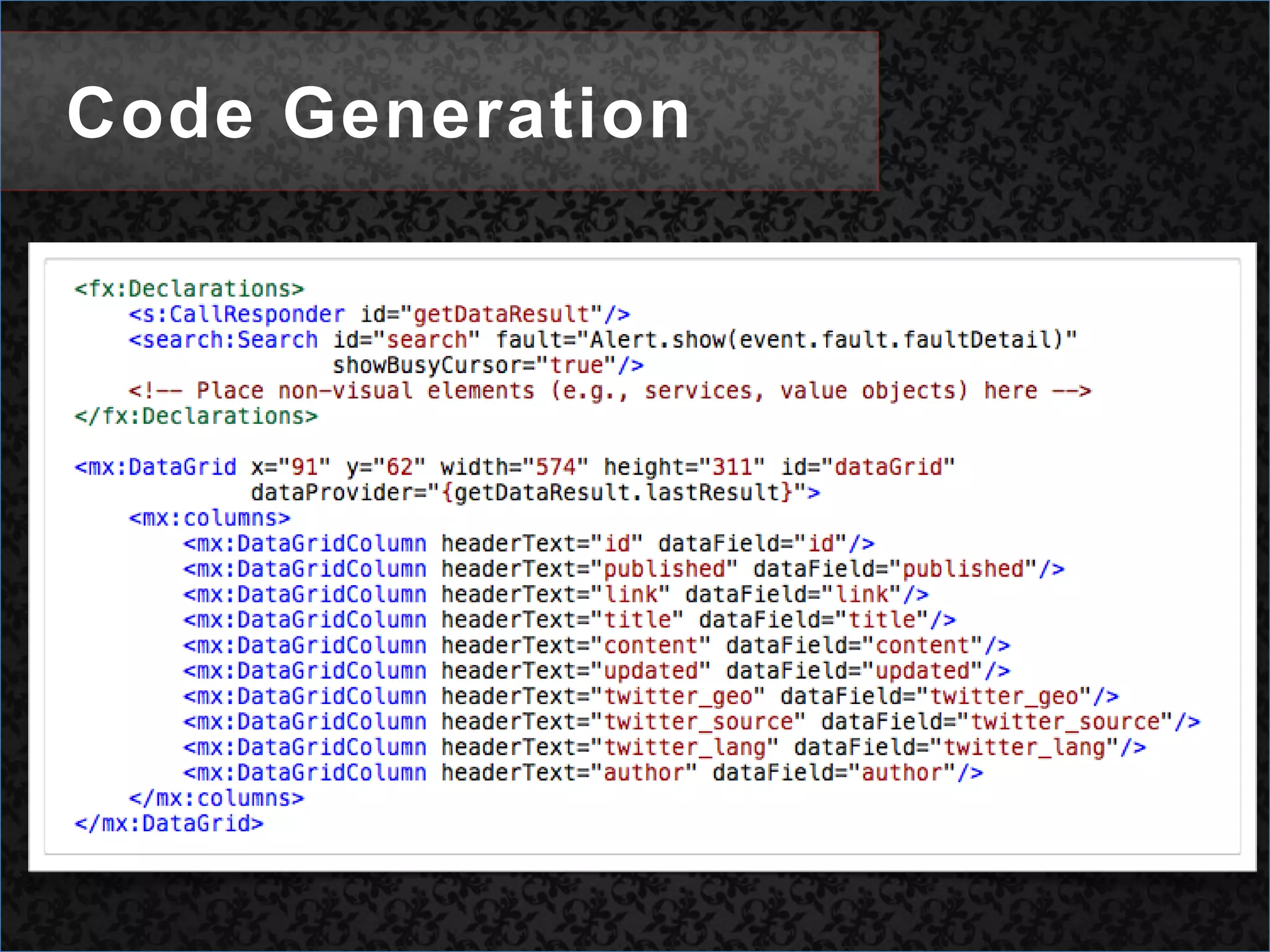 Code Generation