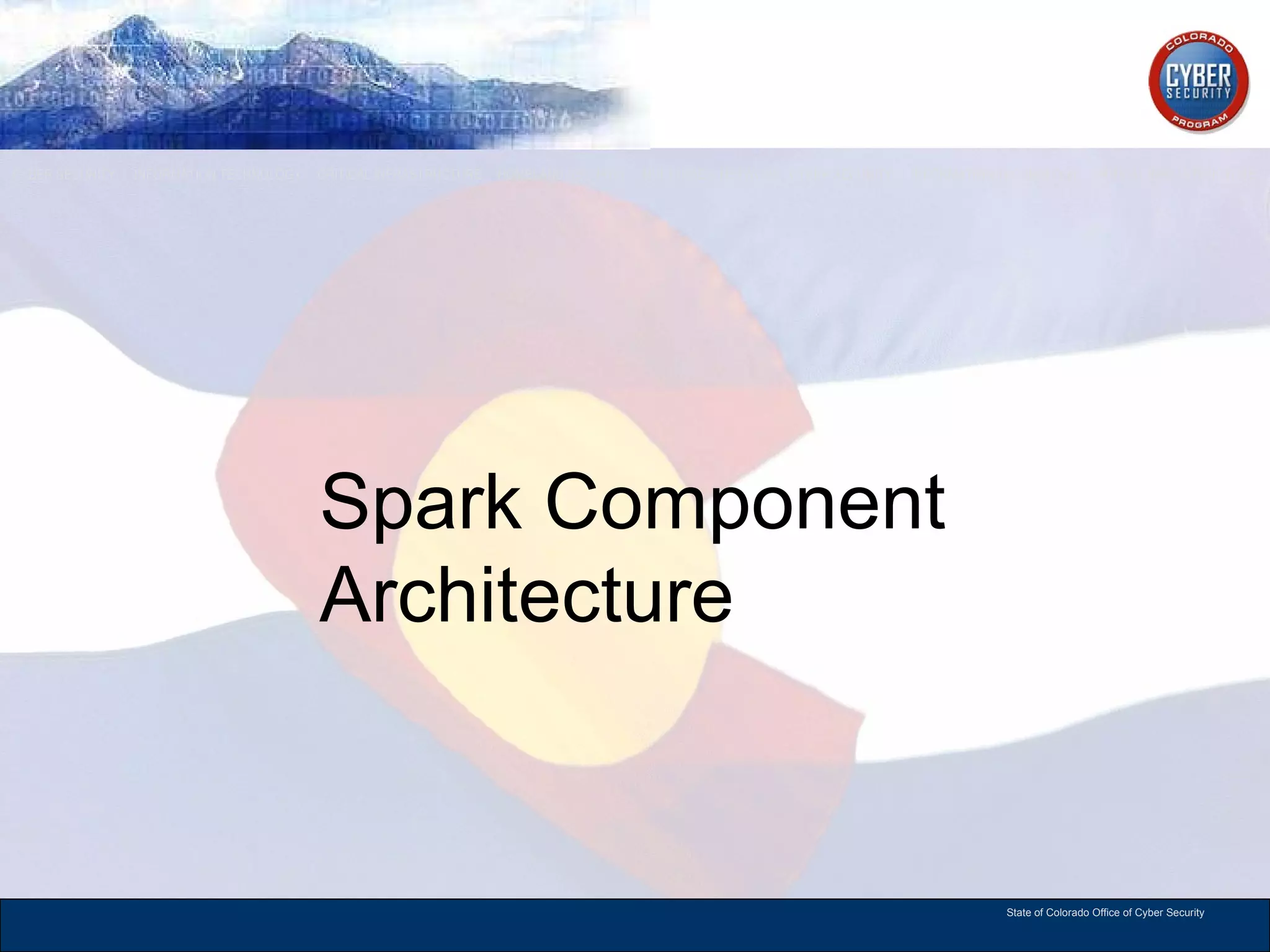 Spark Component Architecture 