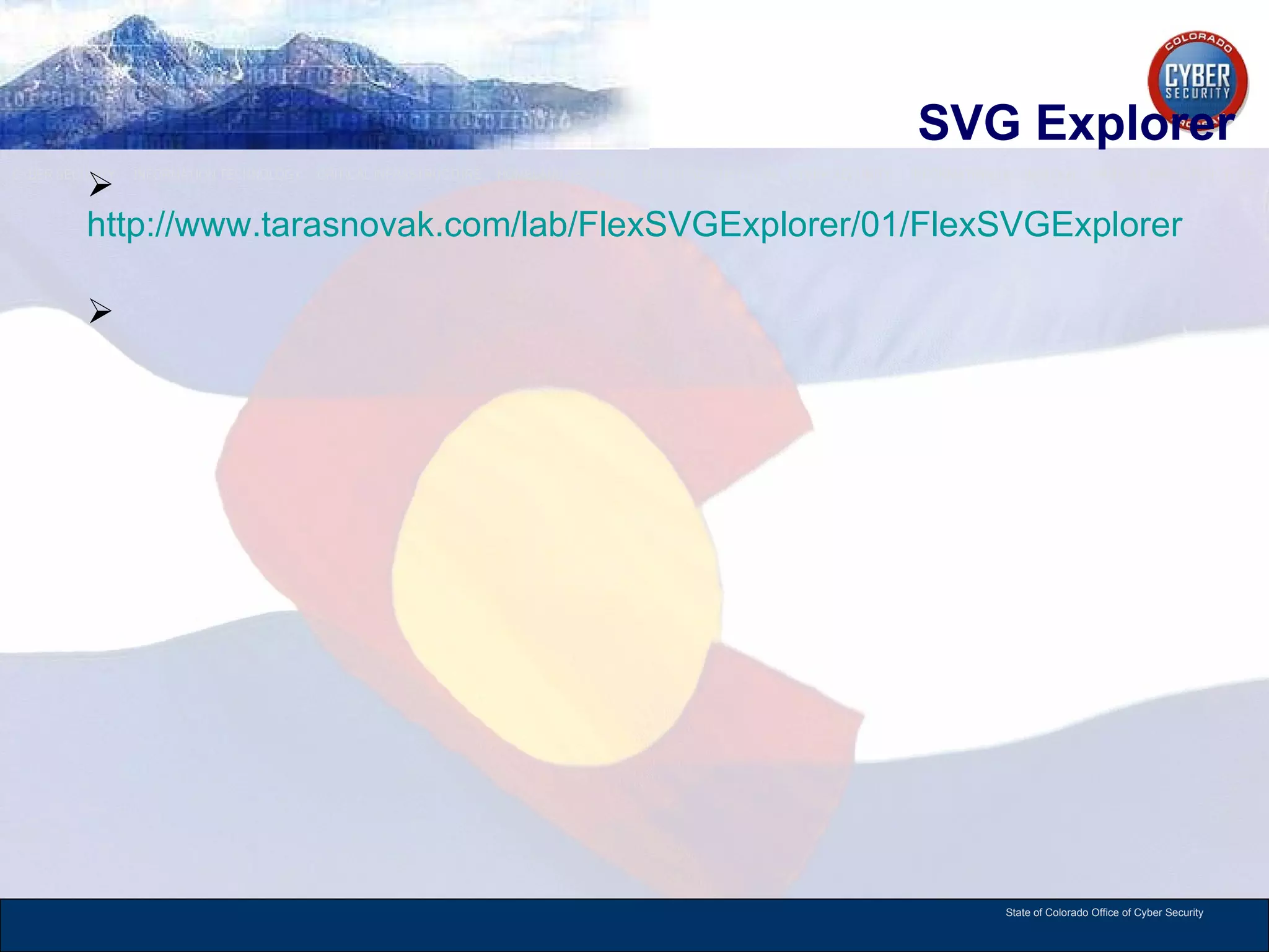 SVG Explorer http://www.tarasnovak.com/lab/FlexSVGExplorer/01/FlexSVGExplorer.html#   