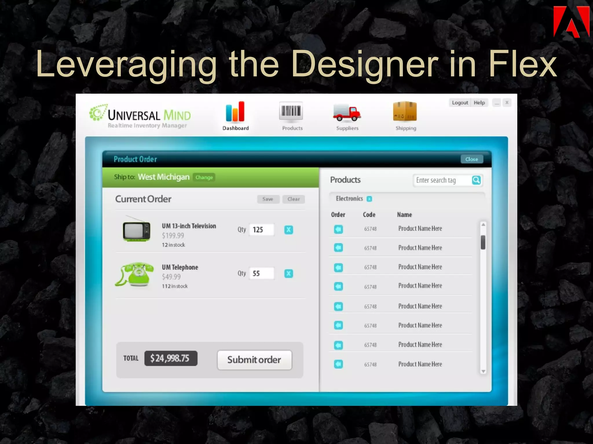 Leveraging the Designer in Flex 