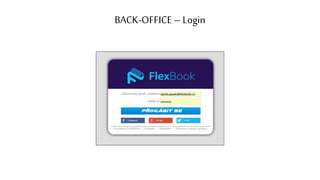 BACK-OFFICE– Login
 