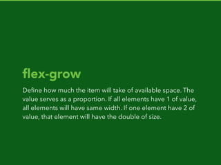 item 3
column column-reverse
ﬂex-direction
item 2
item 1
item 1
item 2
item 3
 