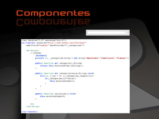 Veamos un componente 