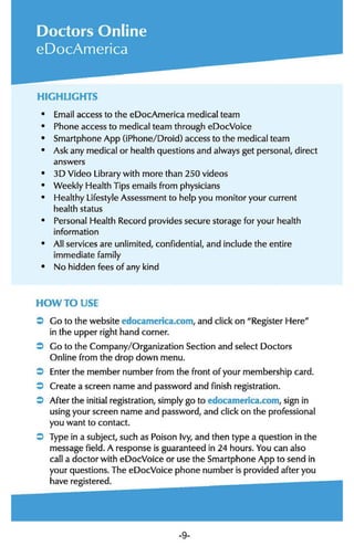 FlexCare Member Booklet