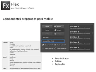 FlexemdispositivosmóveisComponentespreparadospara MobileBusy Indicator