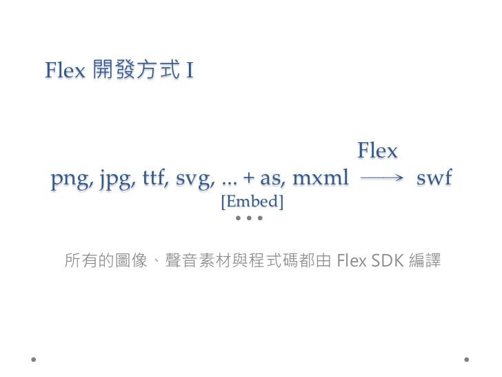 Flex 使用經驗談