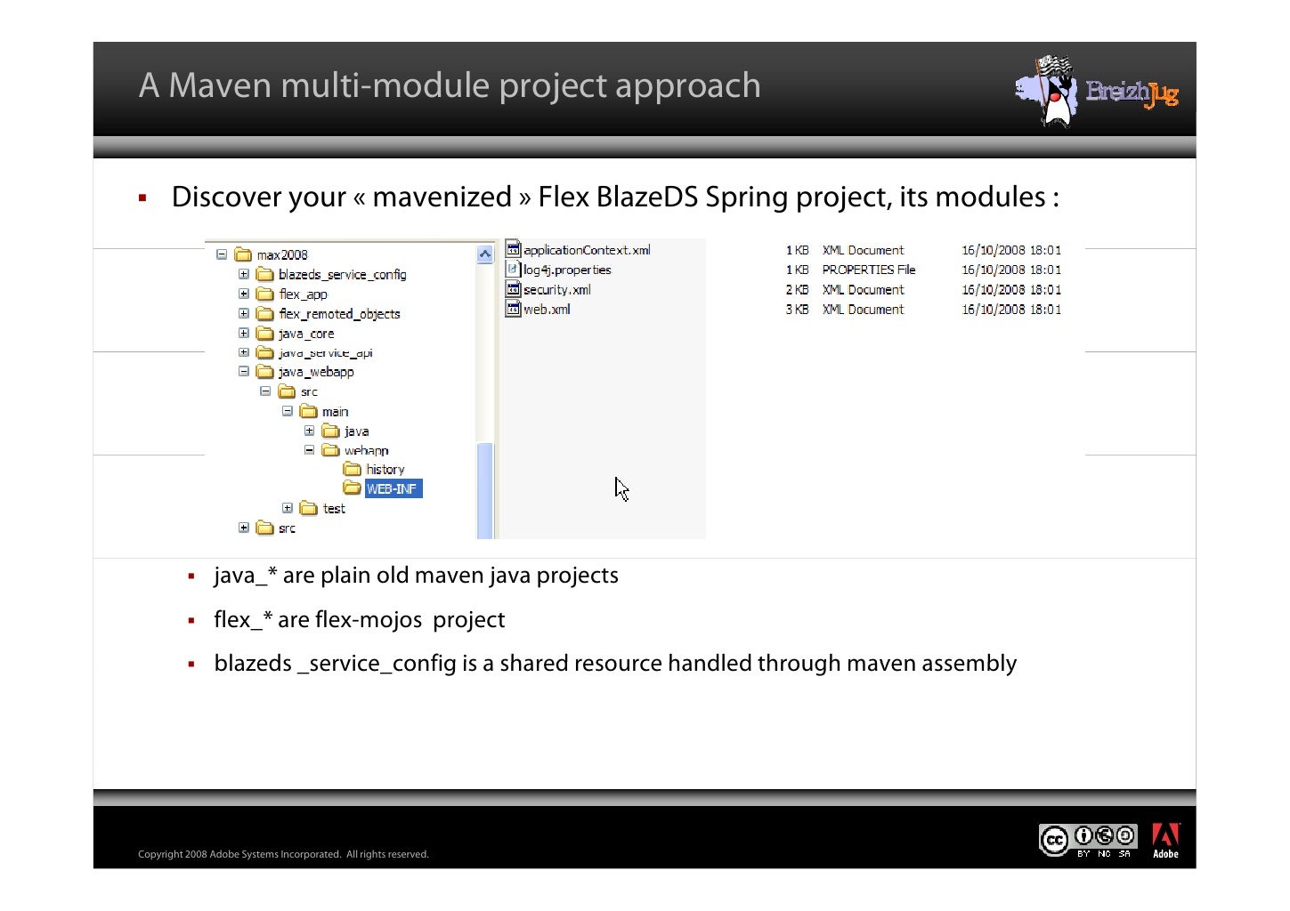 A Maven multimodule project approach