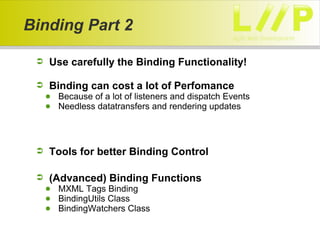 Moving from AS3 to Flex - advantages, hazards, traps
